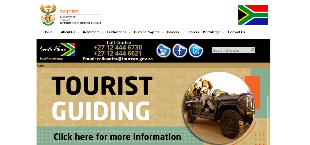 Department of Tourism, Harambee and SANPARKS Integrated Service Excellence Programme 2026 for Unemployed Youths