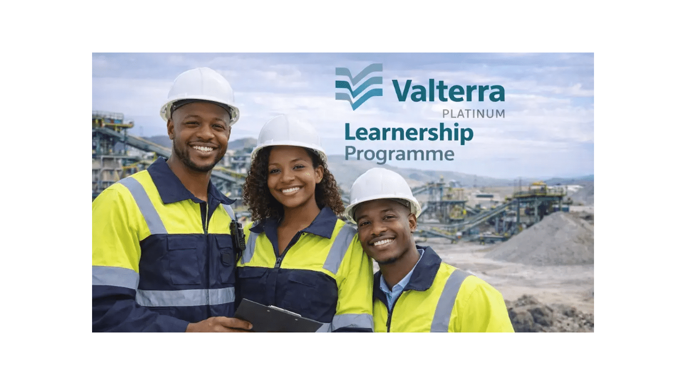 Valterra Platinum Engineering Learnership Programme - 15 Positions Available